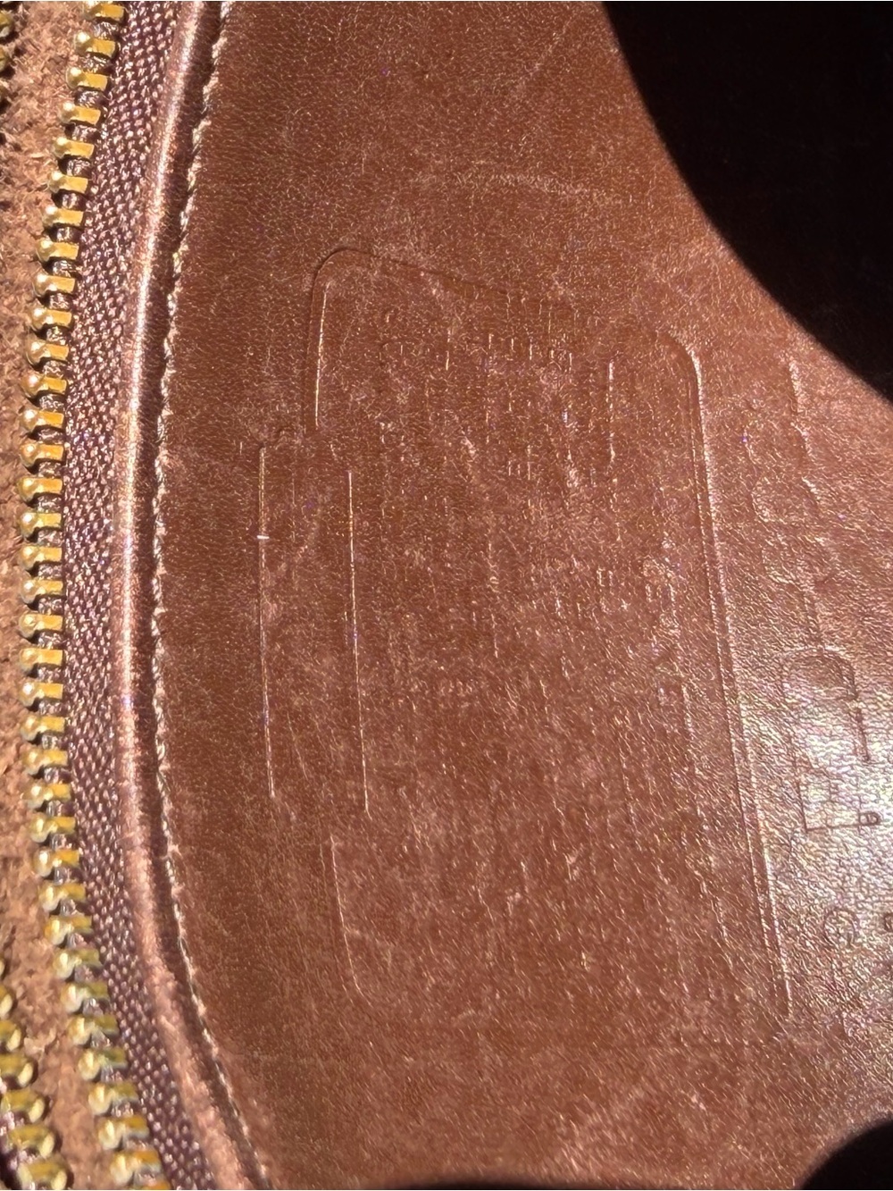 Vintage Coach Rambler Turn Lock Crossbody Bag Glove Tanned Leather Brown - Picture 14 of 16